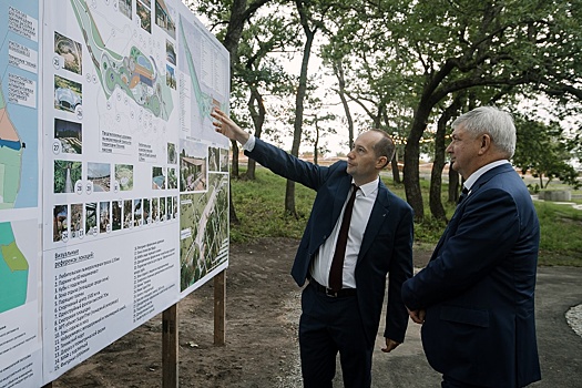Новый парк в воронежском Шилово ежедневно будут посещать около тысячи человек
