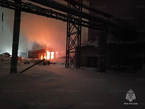 На складе в Протвино горит сантехника