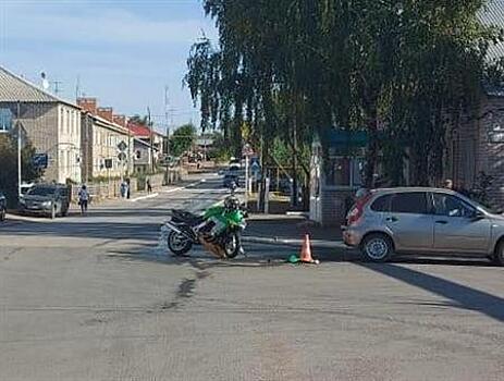 В Борском районе госпитализирован мотоциклист, которого не пропустил водитель автомобиля