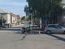 В Борском районе госпитализирован мотоциклист, которого не пропустил водитель автомобиля