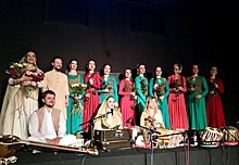 Студия индийского танца из Марьиной Рощи выступила с концертом