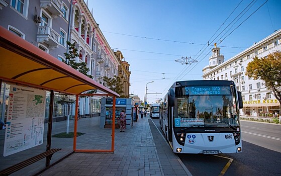 Первый электробус модели КамАз-6282 появился на улицах Ростова-на-Дону