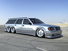 Шестиколёсный Mercedes-Benz W124 6x6 — стильный ответ на G63 AMG 6x6