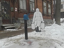 В Нижнем Новгороде появилась баба с ведрами