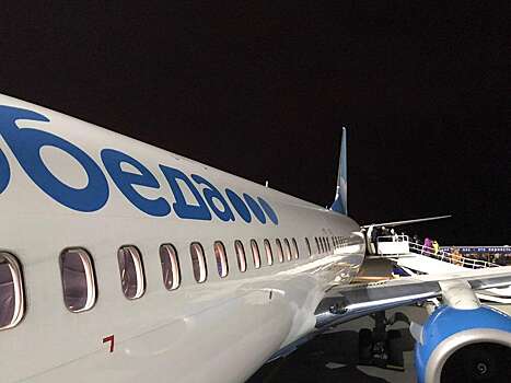 Самолет из Волгограда прилетел в Москву с вмятиной на передней кромке