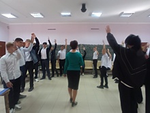 Школьников пос. Гражданского учили не поддаваться вредным привычкам