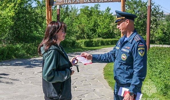 На выходных спасатели нагрянули в волгоградский экопарк