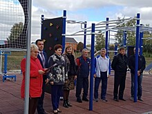 В Кораблине открыли спортивную площадку
