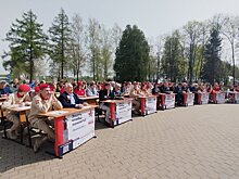 На Бородинском поле написали «Диктант Победы»