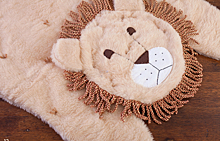 Шьем мягкий коврик в виде льва в детскую комнату