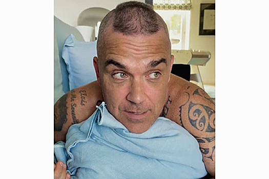 Фанаты сравнили новую прическу Робби Уильямса с интимной стрижкой из 90-х