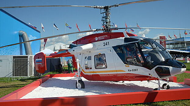 На ВЭФ представили вертолет Ка-226Т для Индии