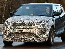 Появились шпионские фотографии прототипа Range Rover Evoque II