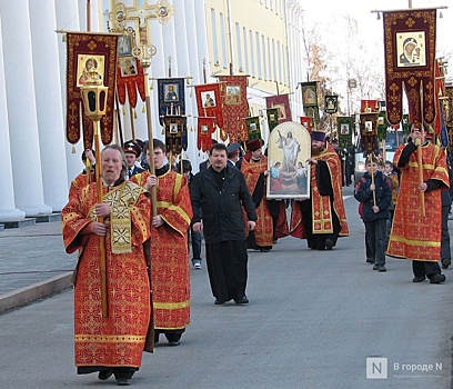 Крестный ход отменили в Нижнем Новгороде 5 мая