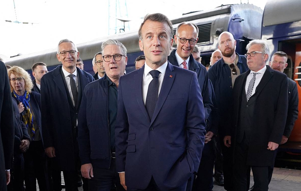 Макрон раскрыл причину прибытия лидеров четырех стран в Киев