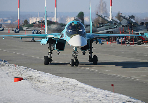 Россия улучшит бомбардировщики Су-34