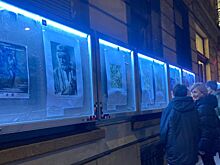 Костромская Снегурочка засветилась на улице в Брюсселе