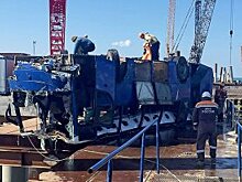 В Темрюкском районе Кубани объявят траур после крушения автобуса