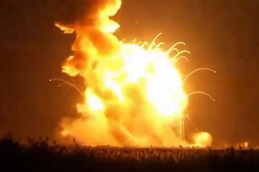 В американской Москве произошёл взрыв экспериментальной ракеты