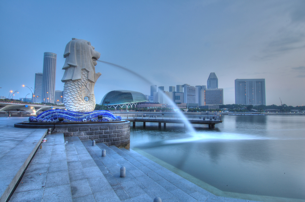Мерлайон, Сингапур, Азия
