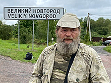 Россиянин пришел в Великий Новгород пешком из Москвы