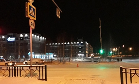 В Муравленко женщину сбили на пешеходном переходе