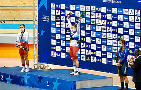 Сборная России стала второй в общем зачете на чемпионате Европы по велотреку