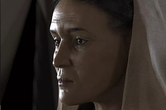 Ученые показали первое изображение лица набатейской женщины