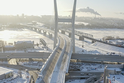 Построенный по концессии мост через Обь открылся в Новосибирске