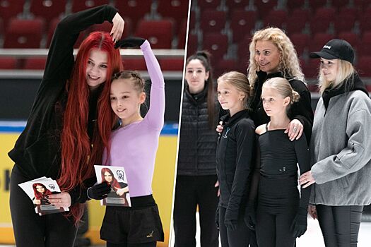 Мастер-класс Александры Трусовой в Санкт-Петербурге, шоу Чемпионы на льду Этери Тутберидзе: фоторепортаж