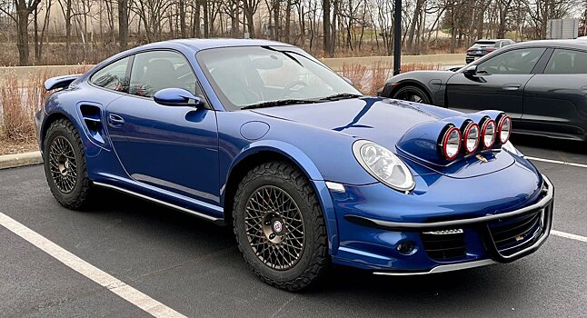 В Сети показали идеальный суперкар для зимы в Чикаго Porsche 911 Turbo