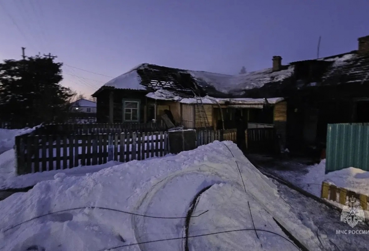 Мать и сын погибли на пожаре в Омске