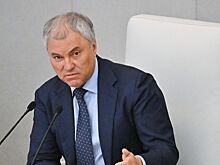 Володин сообщил о законах, которые вступят в силу в октябре