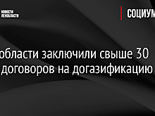 В Ленобласти заключили свыше 30 тысяч договоров на догазификацию