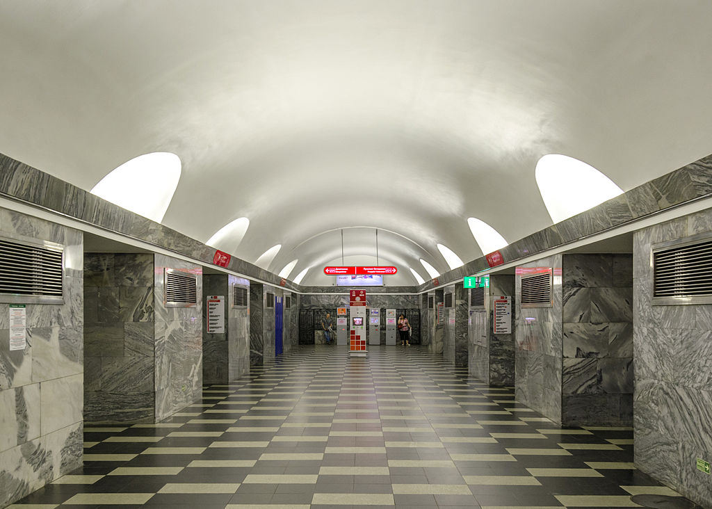 Станция метро «Чернышевская», Санкт-Петербург, Российская Федерация