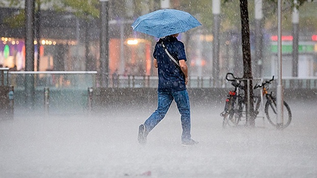 В Краснодаре объявили штормовое предупреждение из-за ливней