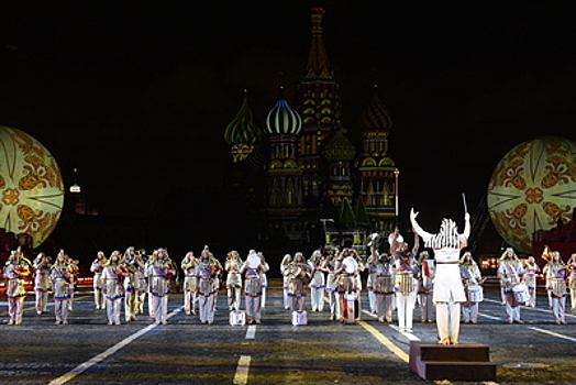Военно‑музыкальный фестиваль «Спасская башня» открывается в Москве в пятницу