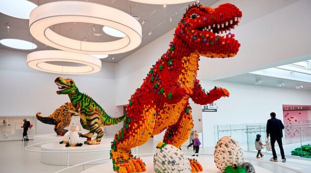 Выставочный комплекс LEGO HOUSE построили в Дании