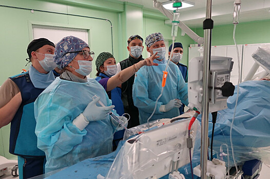 Московские медики провели в Тамбовской областной больнице обучение передовым операциям на сердце