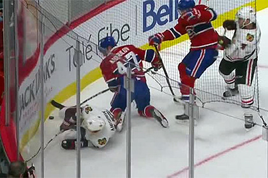 Радулов травмировал Анисимова в матче НХЛ