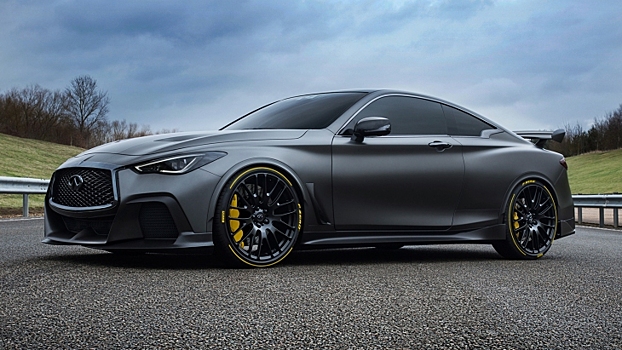 500-сильное купе Infiniti Q60 Project Black S получило особые шины Pirelli