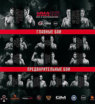 3 октября в Москве пройдет турнир MMA Series 16