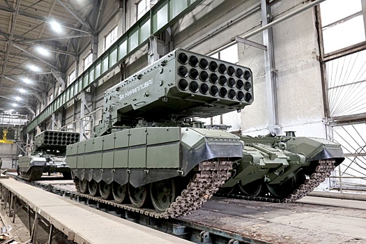 Один залп "Солнцепека" выжигает все на площади 40 тысяч квадратных метров