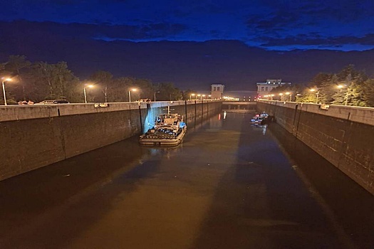 На Городецком гидроузле досрочно восстановлено движение судов