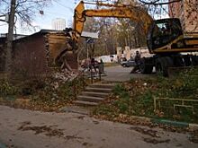 На улице Рокоссовского в Нижнем Новгороде снесли незаконный киоск