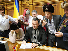 Украинские депутаты прикинулись казаками и написали письмо Путину