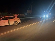 Водитель  пострадал в жестком ДТП с двумя легковушками в Нижнем Новгороде