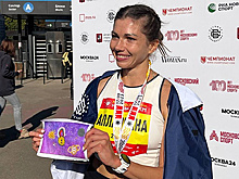 Чемпионка Московского марафона не могла нормально дышать на трассе из-за сильного насморка