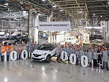 Renault отмечает выпуск 100-тысячного Renault Kaptur