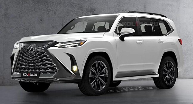 В Сети появились первые рендеры внедорожника Lexus LX 570